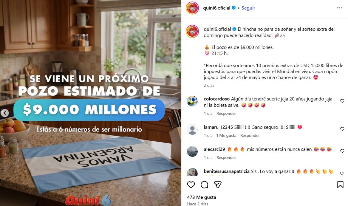 El pozo del Quini 6