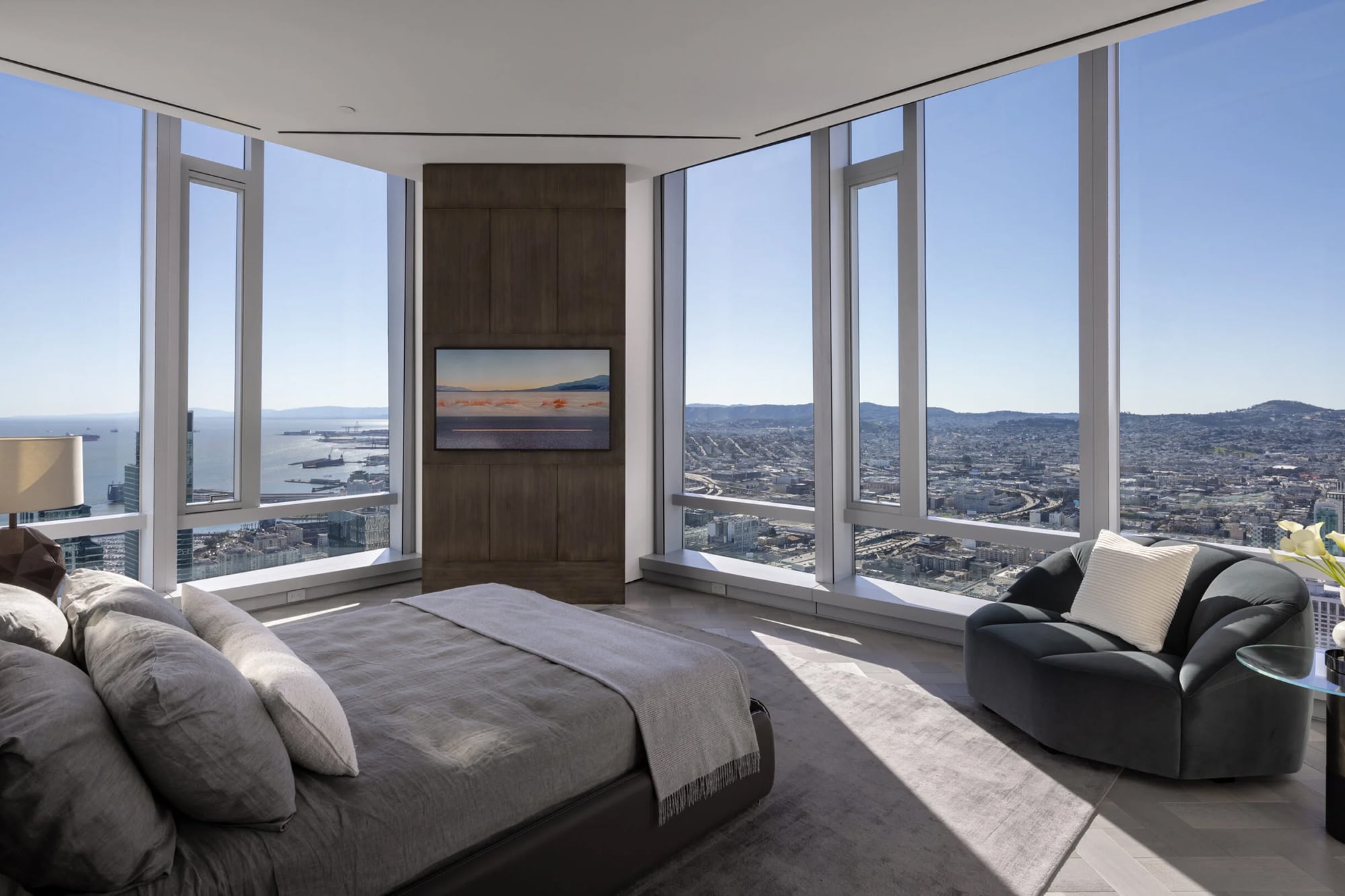 El Grande Penthouse es considerado la residencia privada más alta de la costa oeste de Estados Unidos