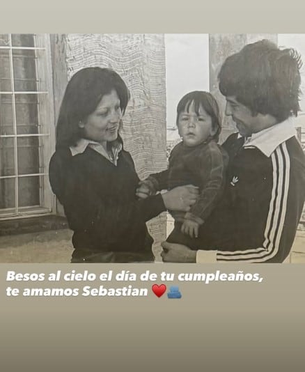 Daniel Passarella recordó a su hijo Sebastián que falleció en 1995