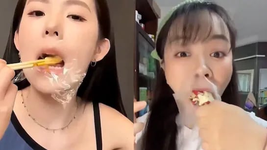 Alertan por el boom del “plastic eating”: adolescentes copian un desafío viral que pone en riesgo su salud