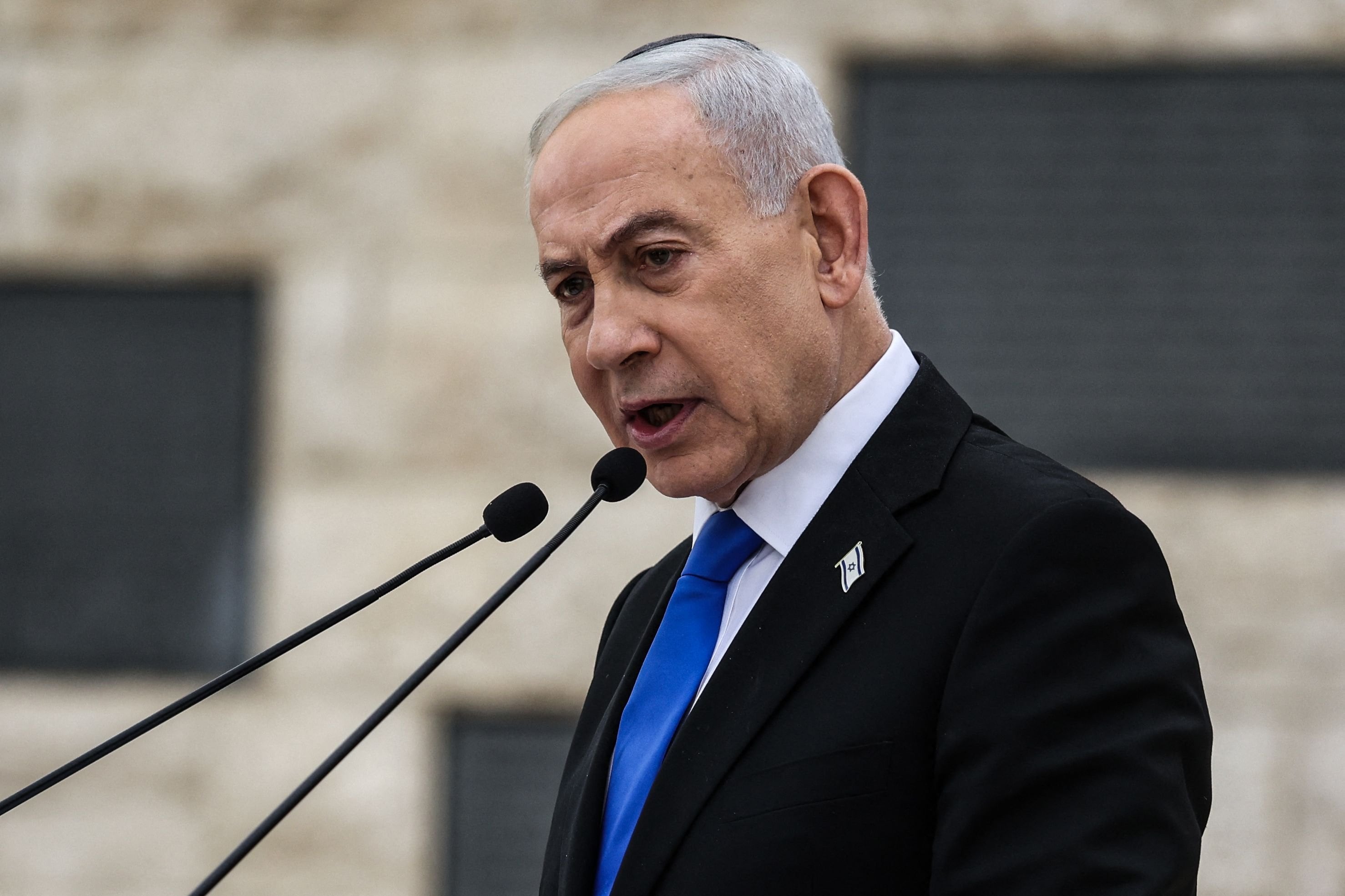 El premir israelí, Benjamin Netanyahu