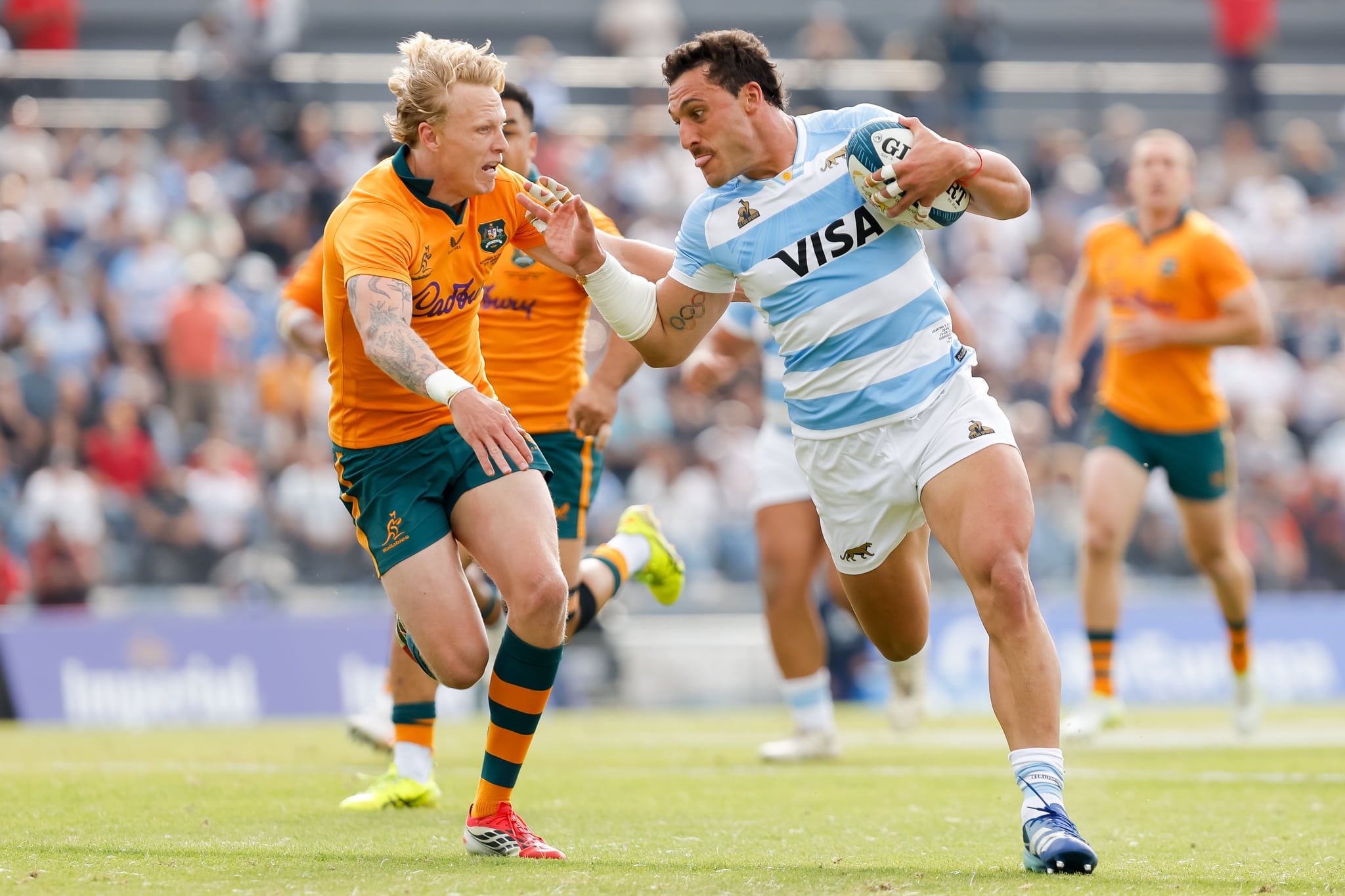 En qué canal pasan los Pumas vs. Australia por un test match hoy