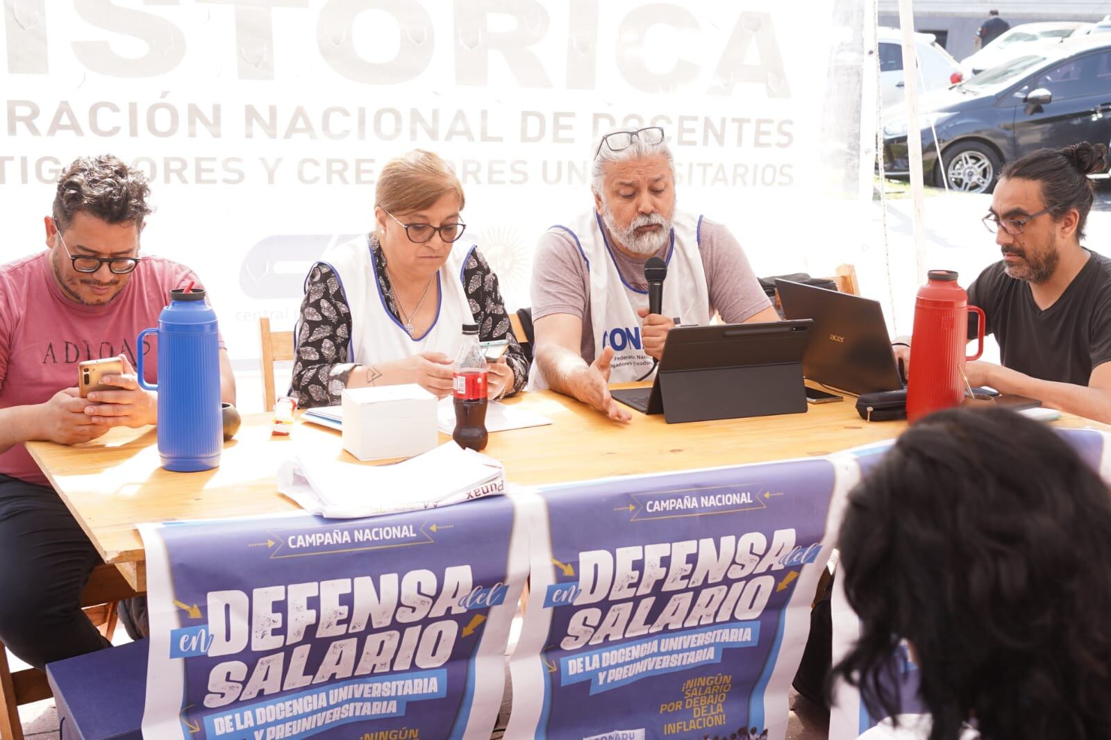 La protesta de los docentes de las Universidades Nacionales