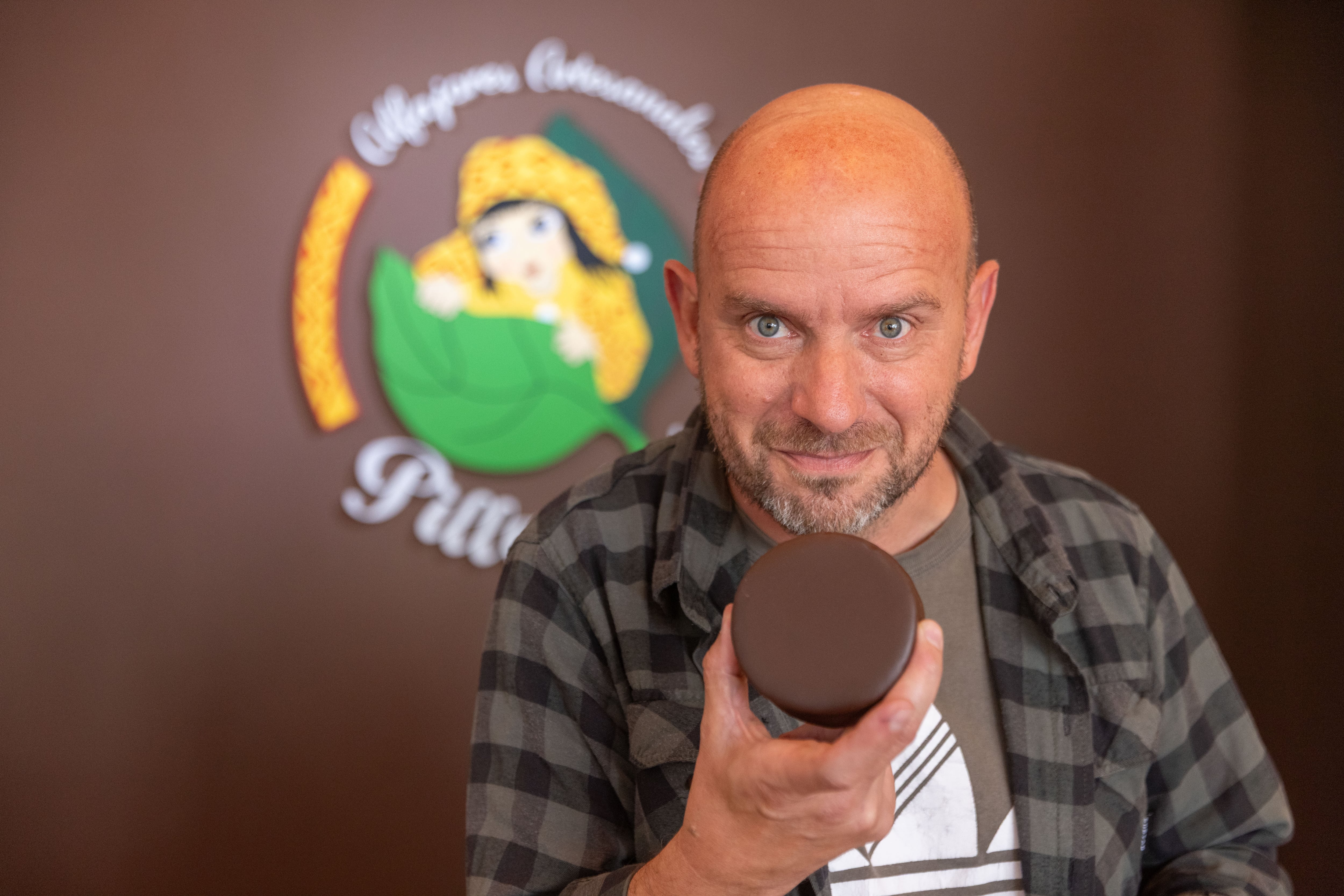 Daniel Di Giacomo volvió a poner en valor los Alfajores Pillanhué.
