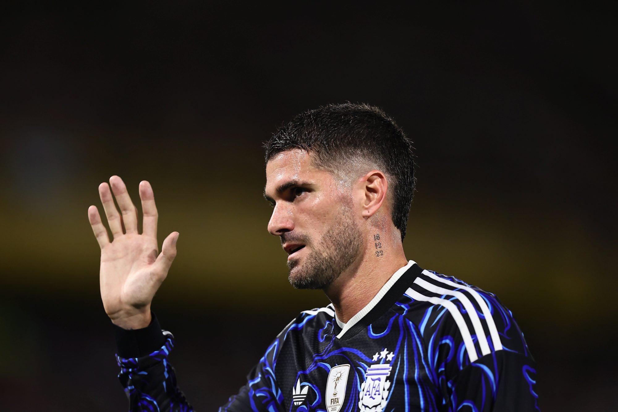 Rodrigo De Paul habló tras la victoria ante Zambia: “Vinimos a jugar al fútbol, no a hacer política”