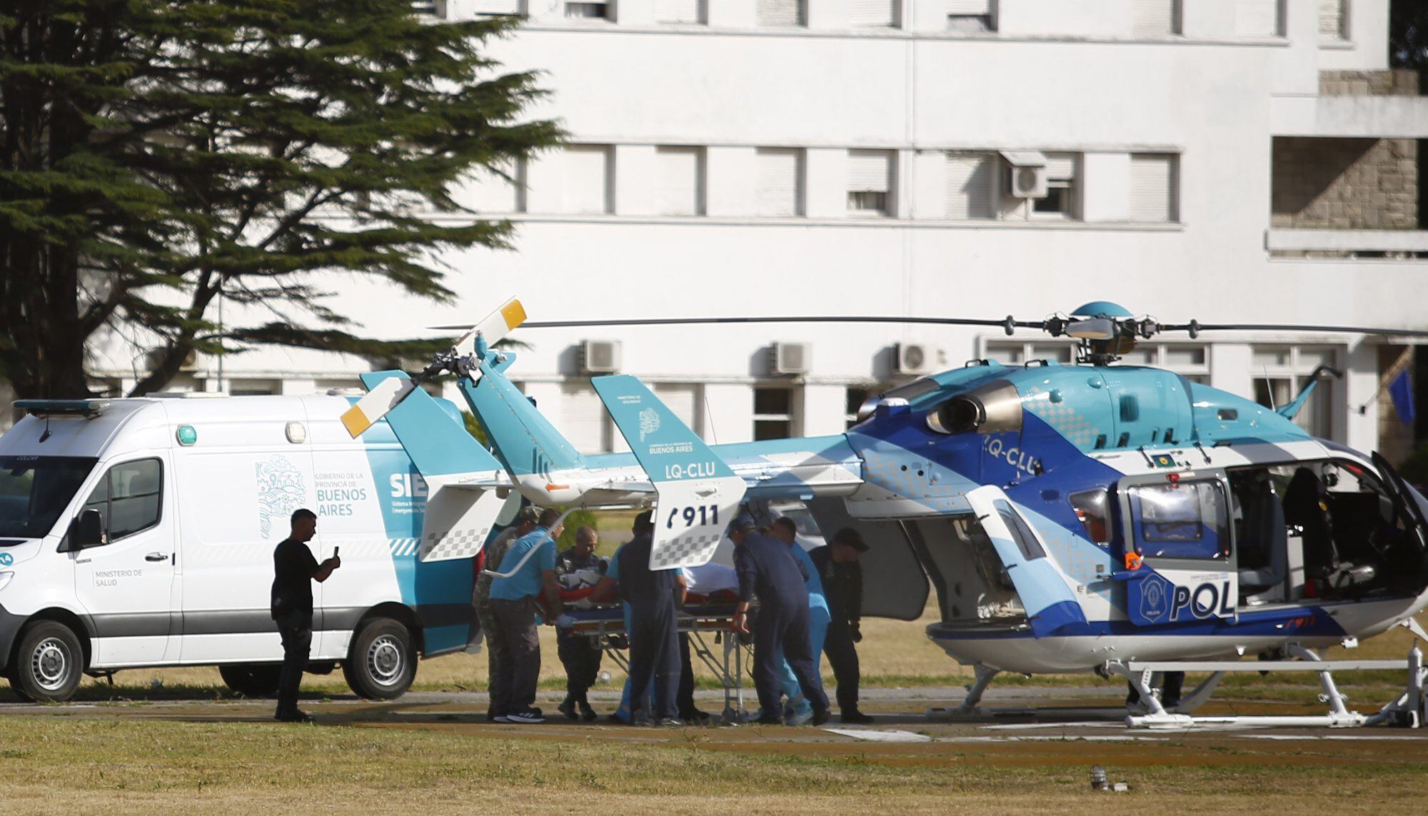 Bastián primero fue atendido en el hospital municipal de Pinamar y luego, trasladado al Hospital Materno Infantil de Mar del Plata