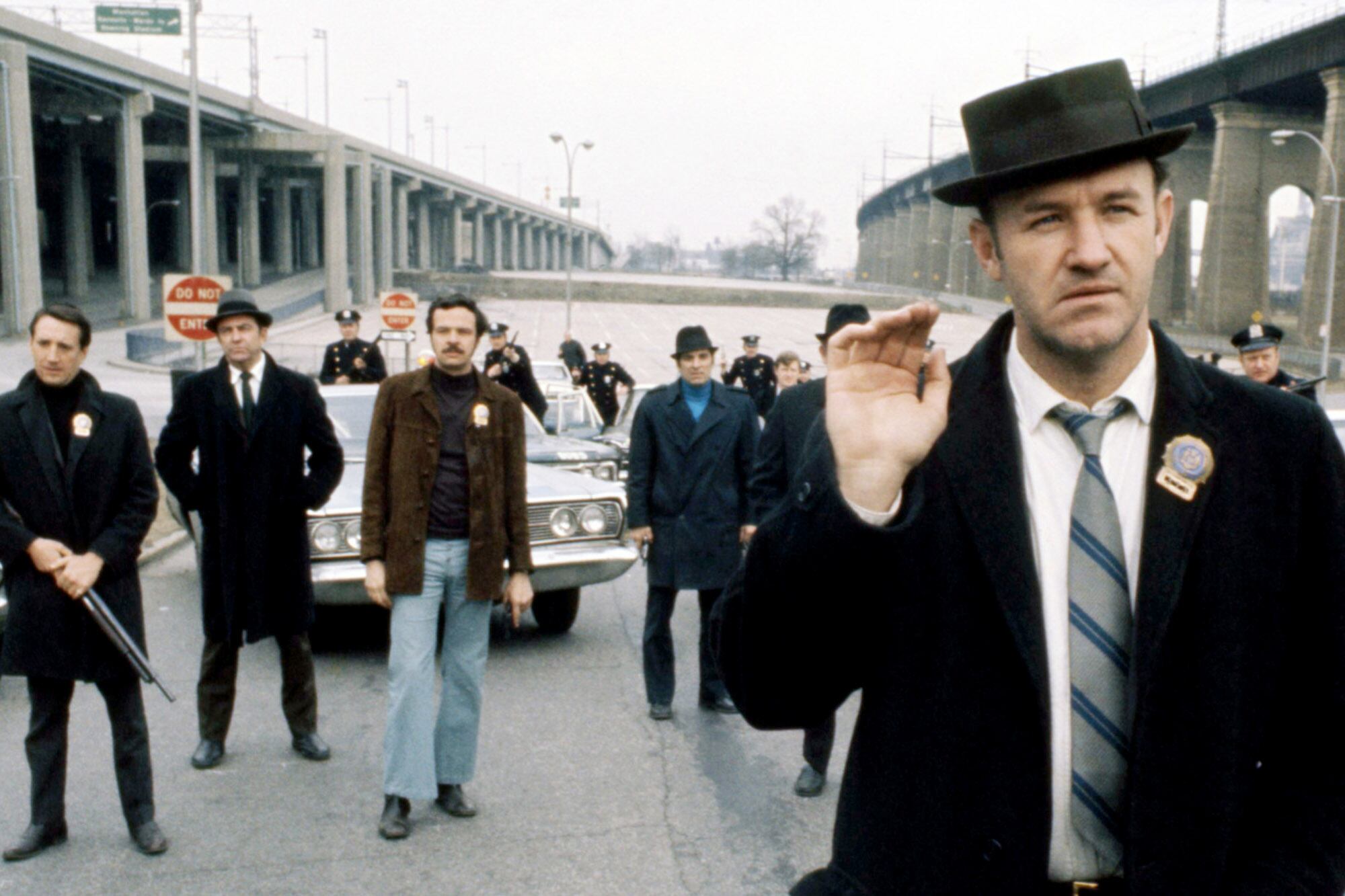 Gene Hackman en Contacto en Francia
