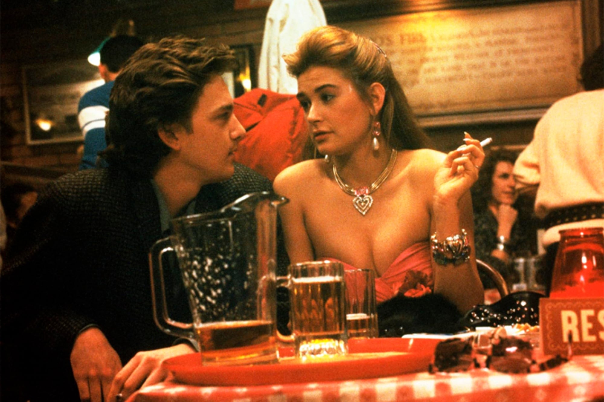 Andrew McCarthy y Demi Moore