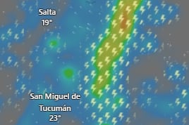 Hay alerta amarilla por tormentas, viento y lluvias para este miércoles 4 de marzo: las provincias afectadas