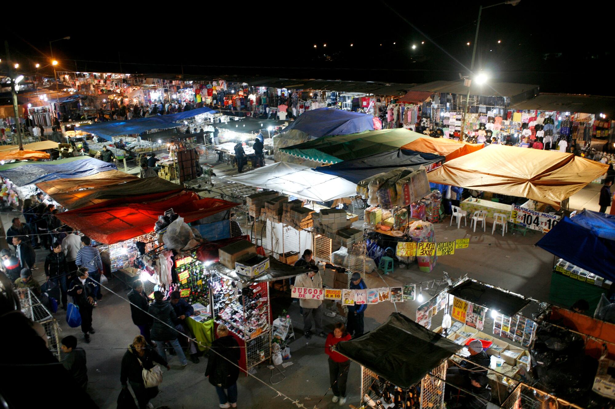 Feria de compras mayorista La Salada, partido deLomas de Zamora