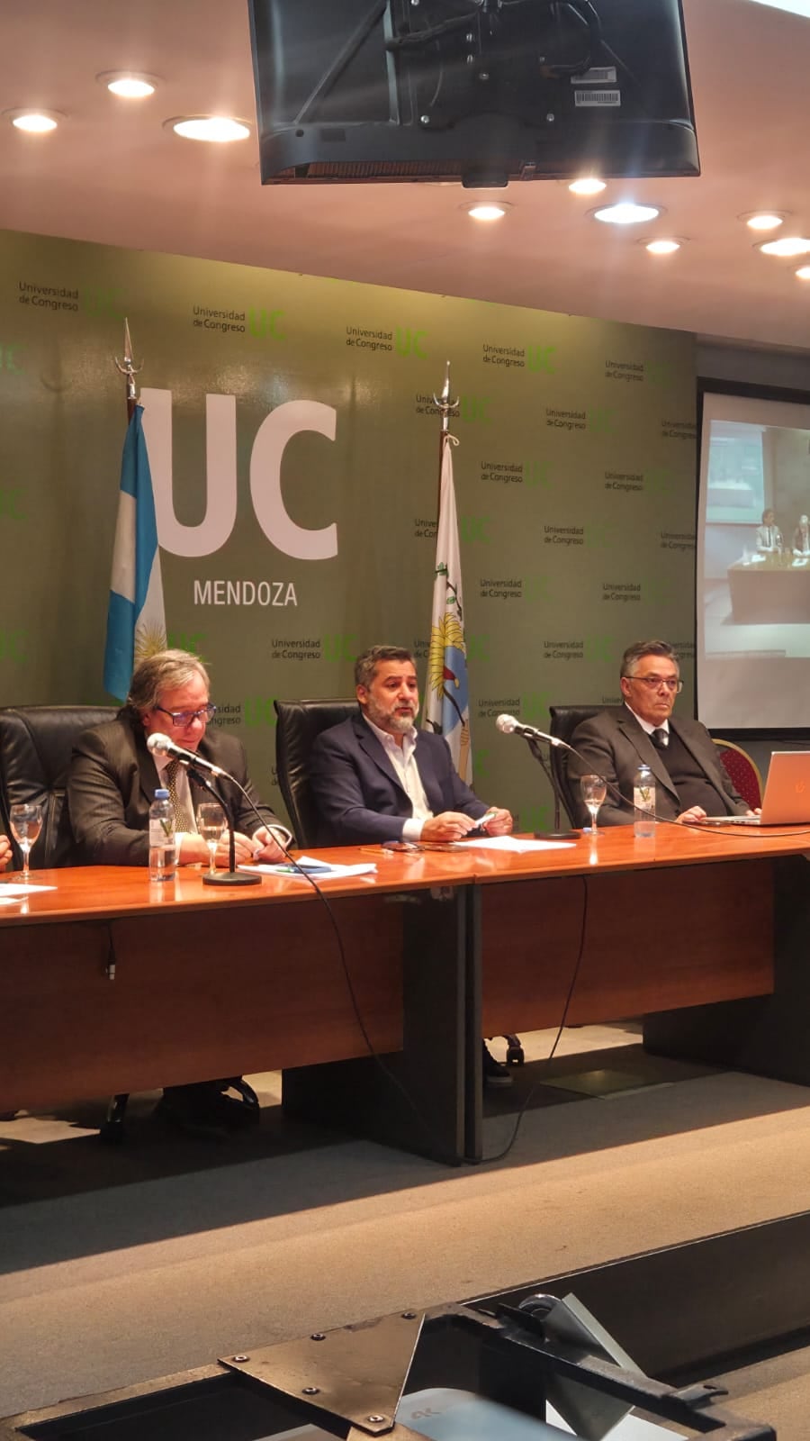 Luis Palomino y Diego Molea en Mendoza