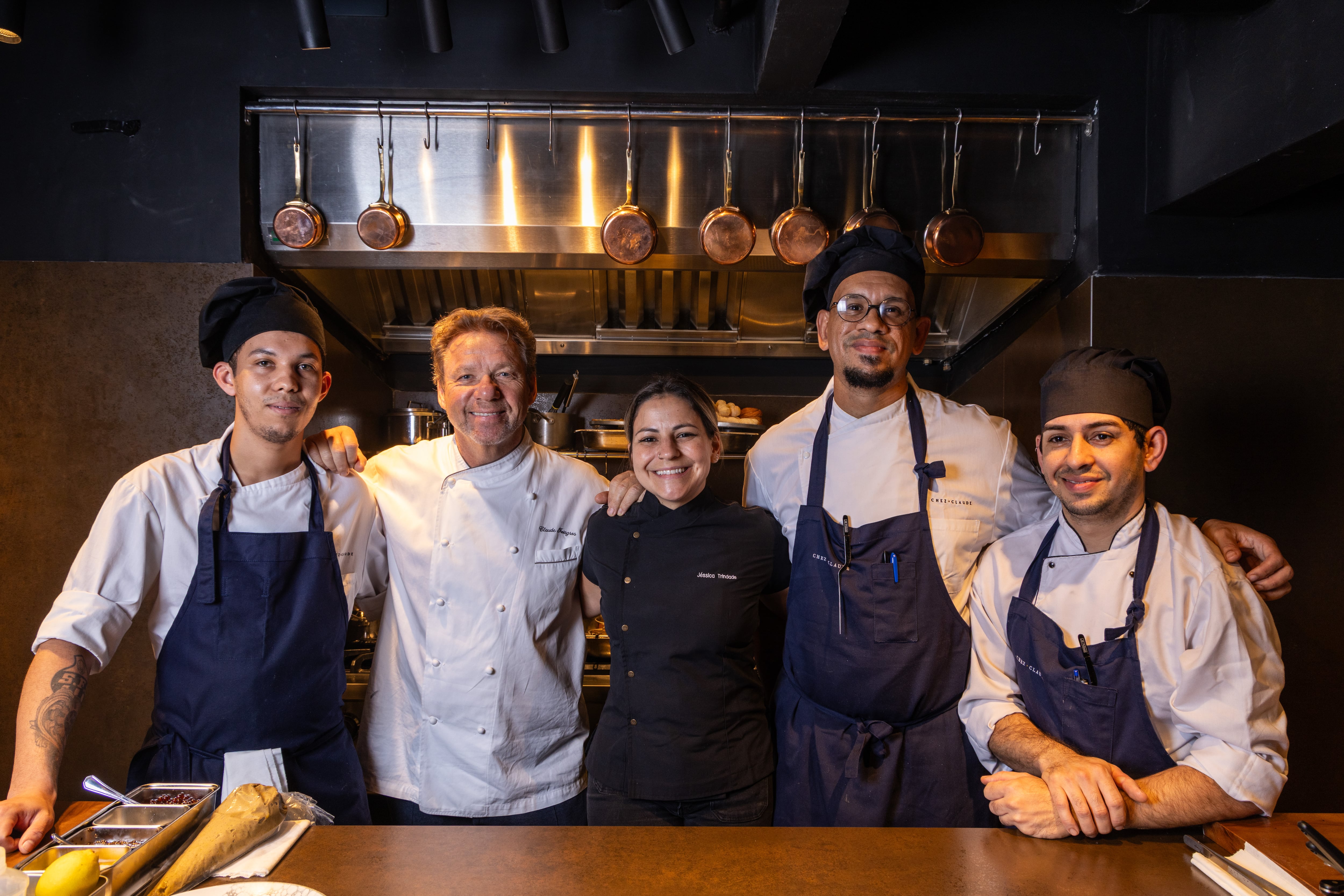 El equipo del restaurante