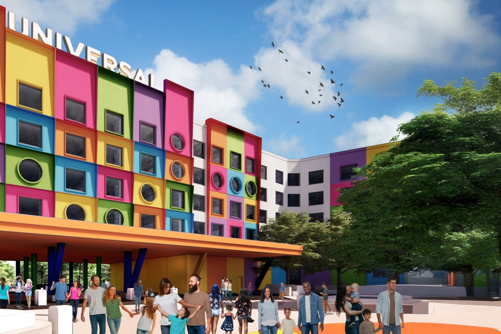 Revelan cómo será el nuevo parque de Universal que abrirá en Texas en 2026