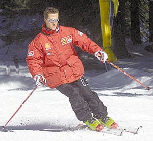 Michael Schumacher era un apasionado del esquí. El 29 de diciembre de 2013 en la estación de Méribel, en los Alpes franceses , sufrió un gravísimo accidente.