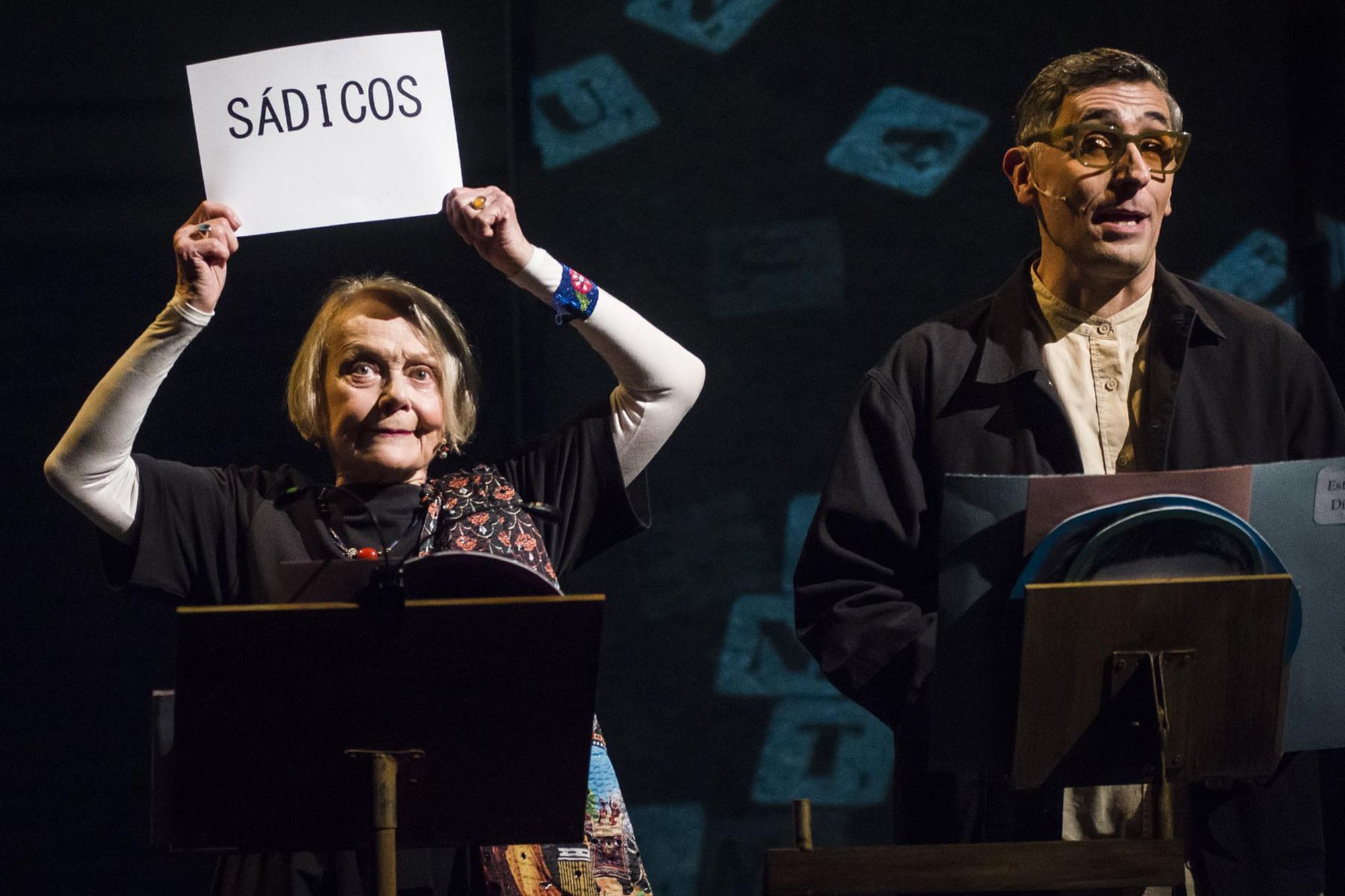 Marilú Marini en una escena de Manifestum