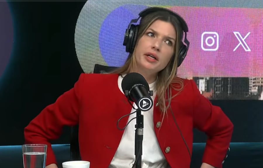 Chloé Bello en el programa de Matías Martin