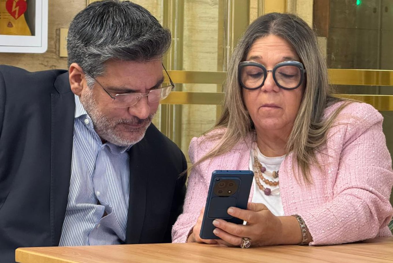 Adriana Mónica Nechevenko, la escribana de Adorni, en los tribunales de Comodoro Py