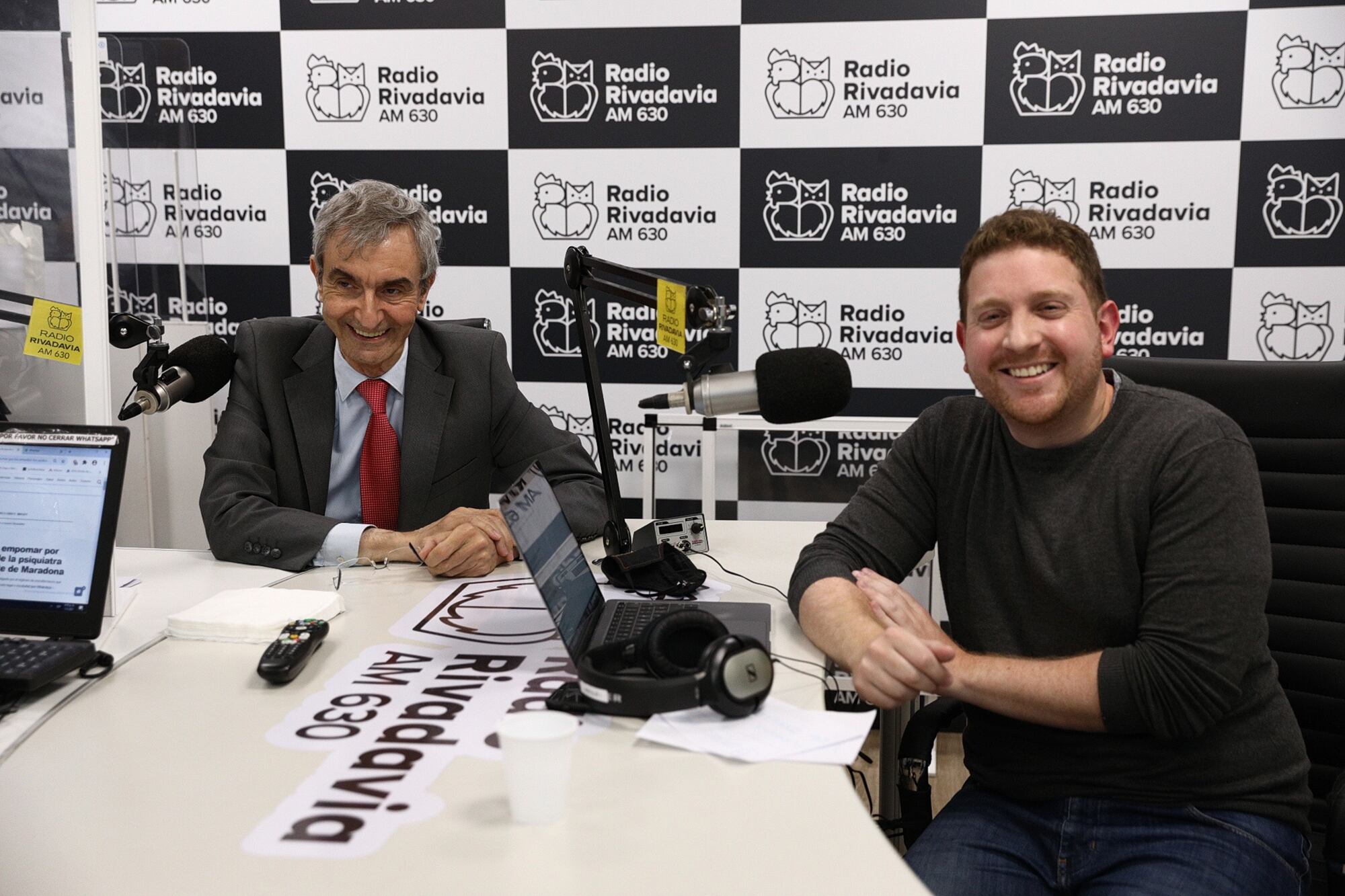 Nelson Castro y Jonatan Viale en Radio Rivadavia