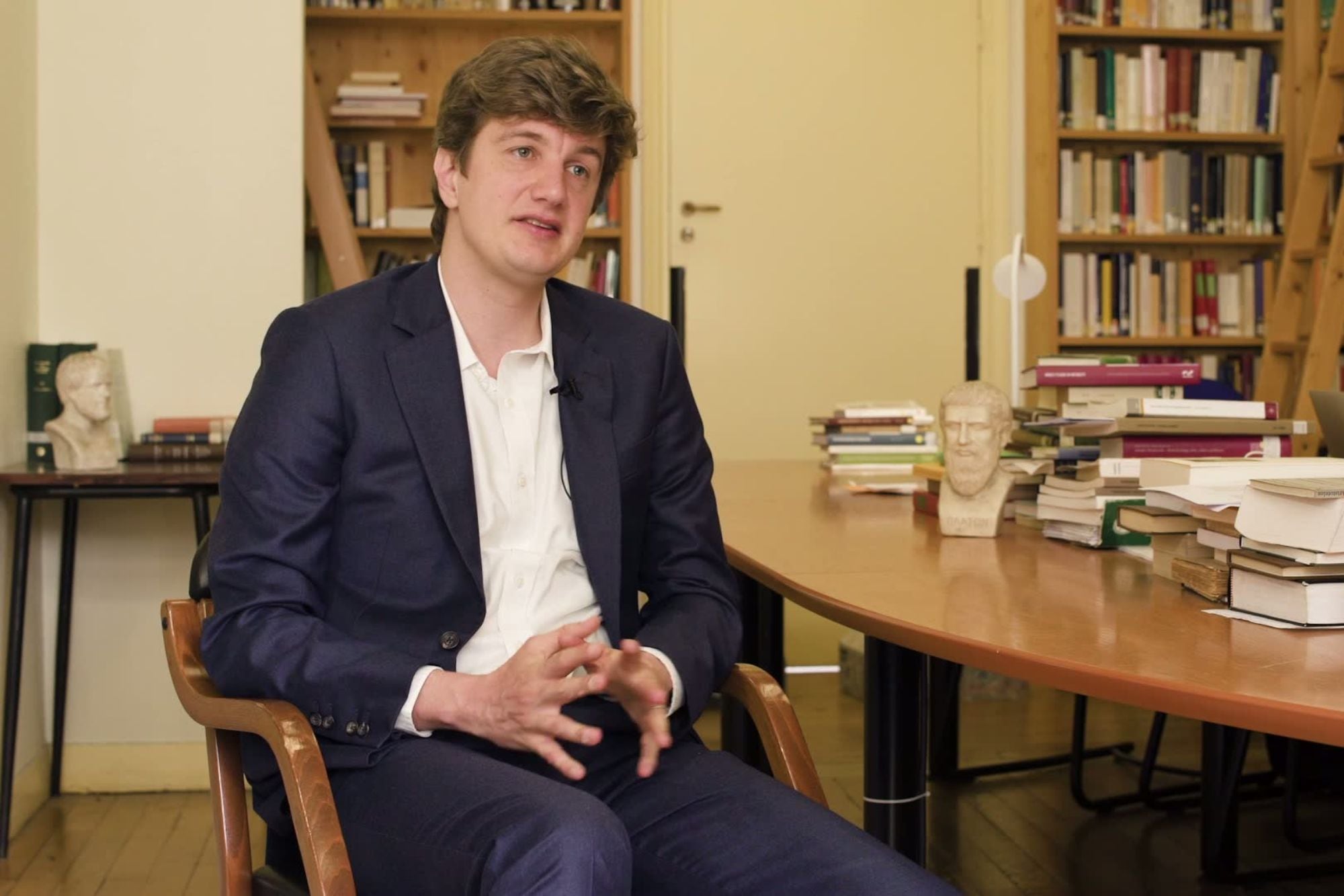 Victor Gysembergh fue quien encontró esta histórica página perdida del Palimpsesto de Arquímedes