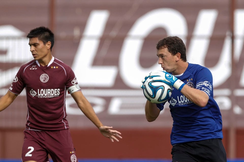 Agustín Marchesín jugó cuatro veces la Libertadores con Lanús