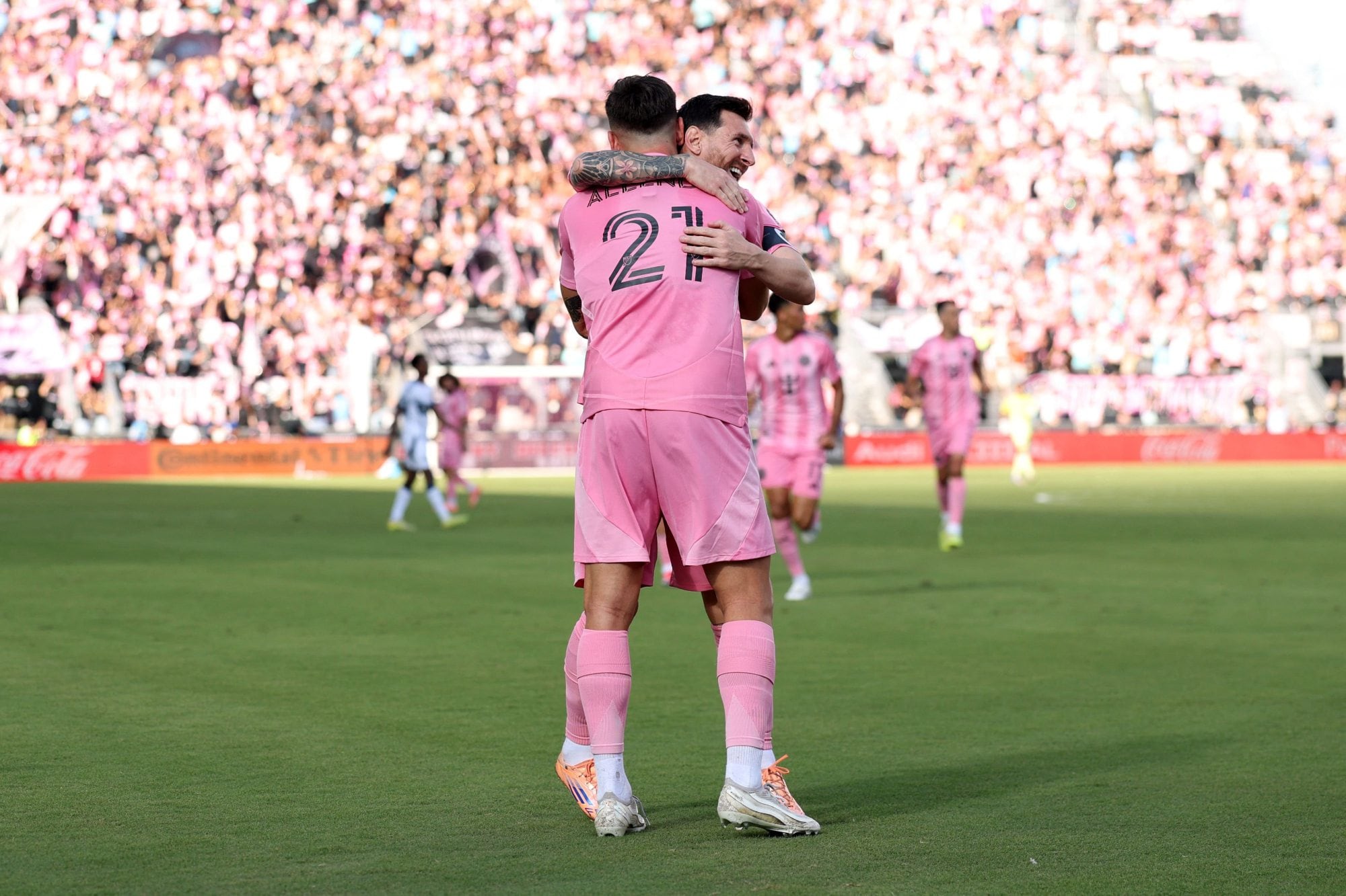 Lionel Messi en la final de la MLS Inter Miami vs. Vancouver Whitecaps, en vivo
