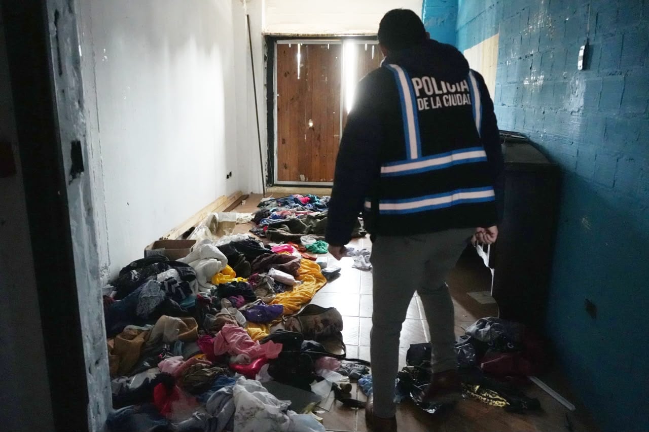 El inmueble fue tapiado para evitar una nueva intrusión
