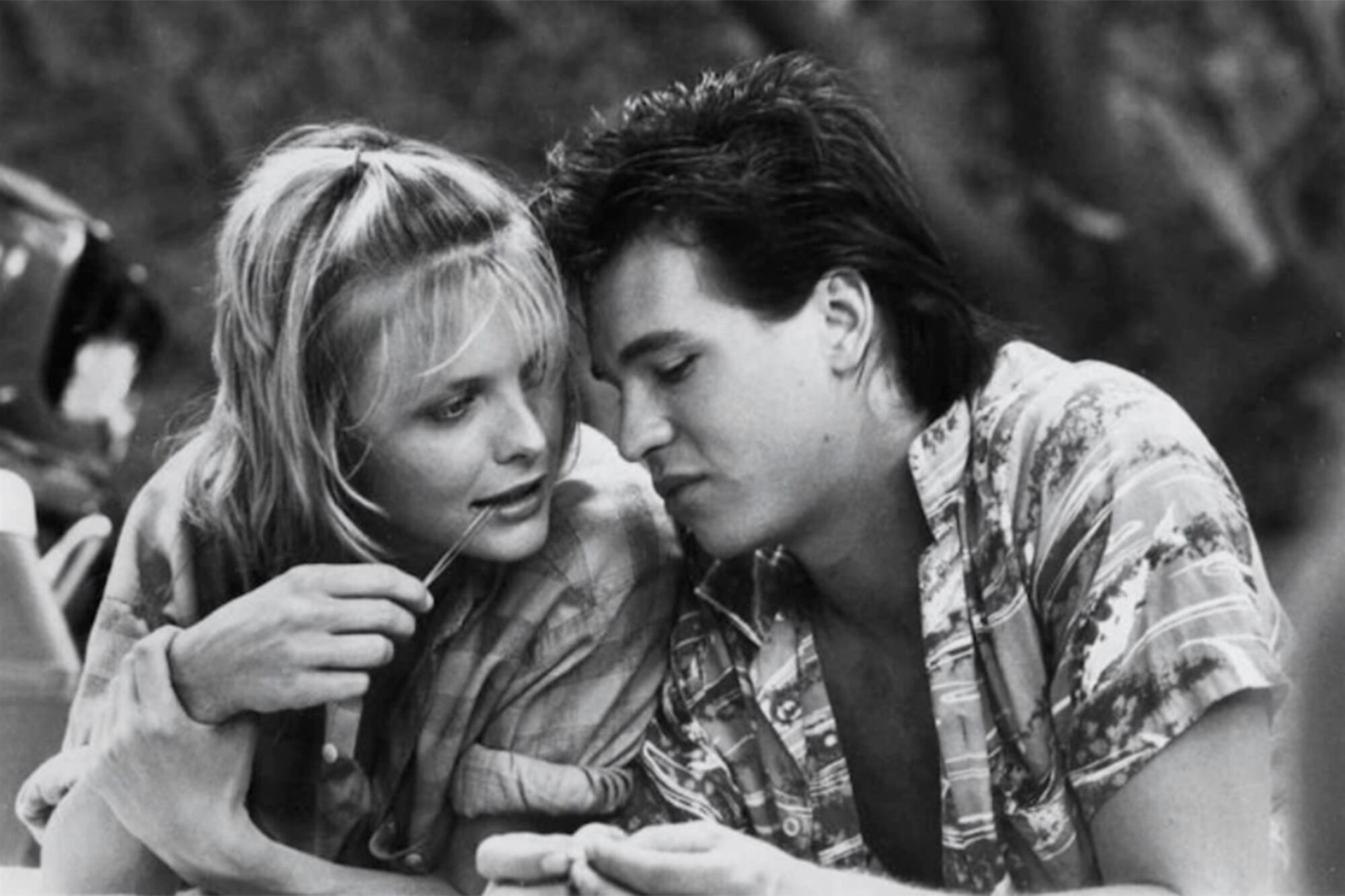 Val Kilmer y Michelle Pfeiffer