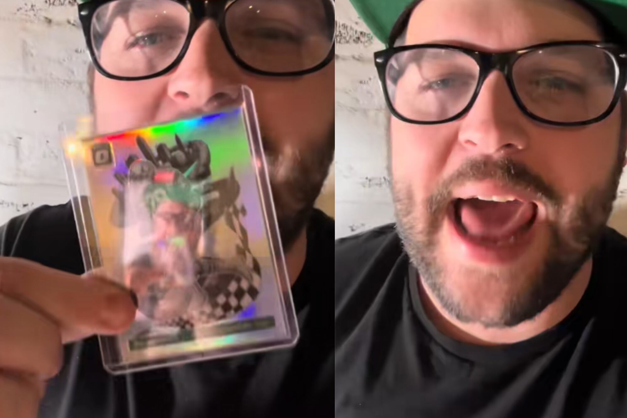 El padre se encarga de las transmisiones en TikTok