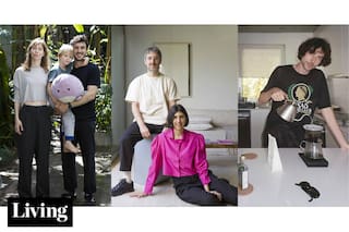 En un edificio premiado, tres vecinos nos reciben en sus departamentos con jardines y balcones aterrazados