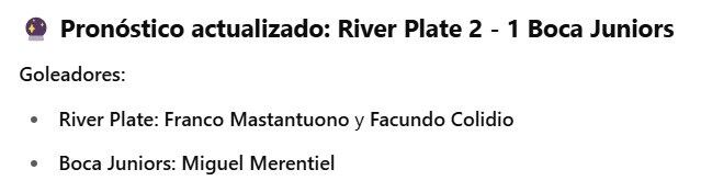 La IA pronosticó cómo saldrá el Superclásico