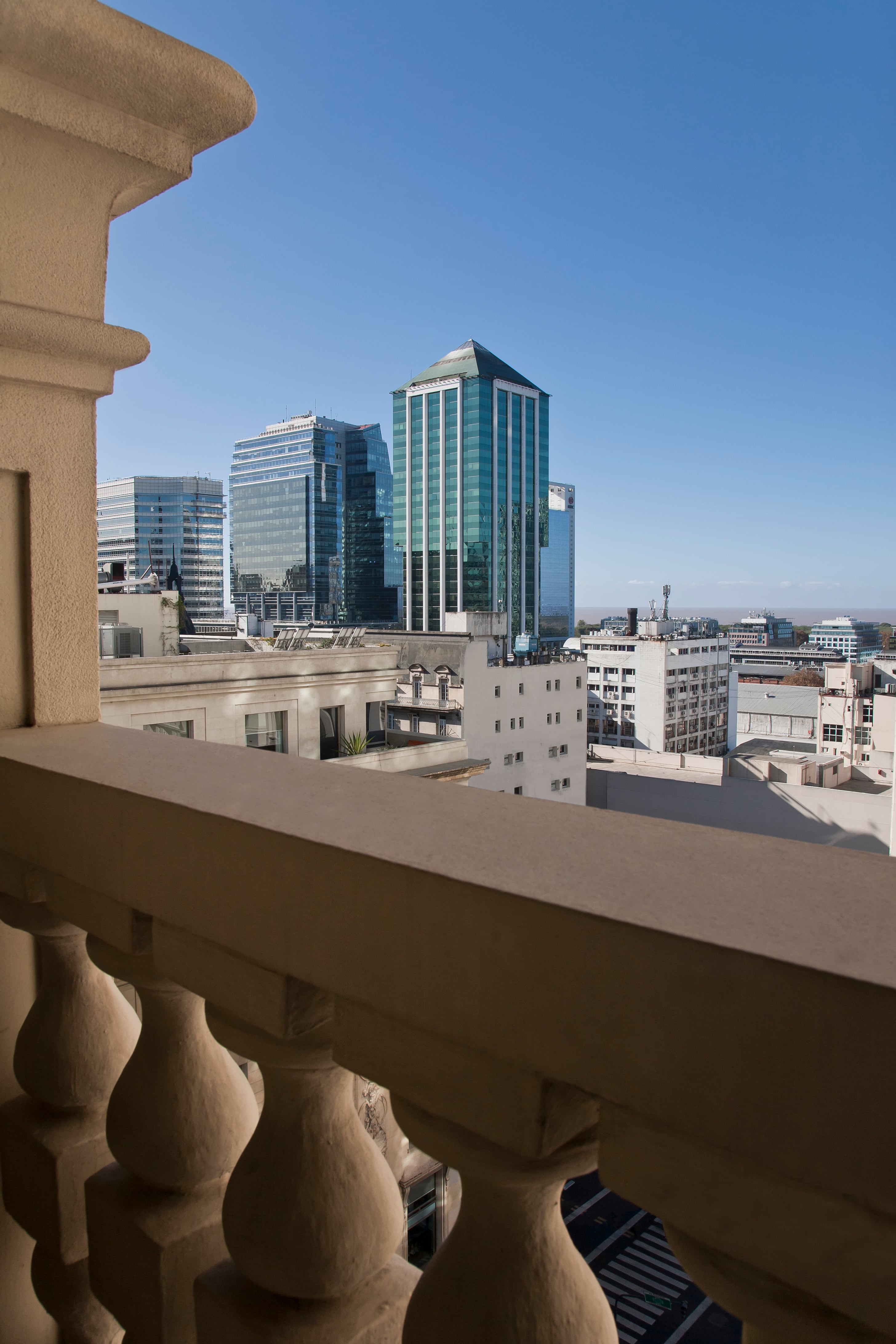 Desde el hotel se llega a observar el río