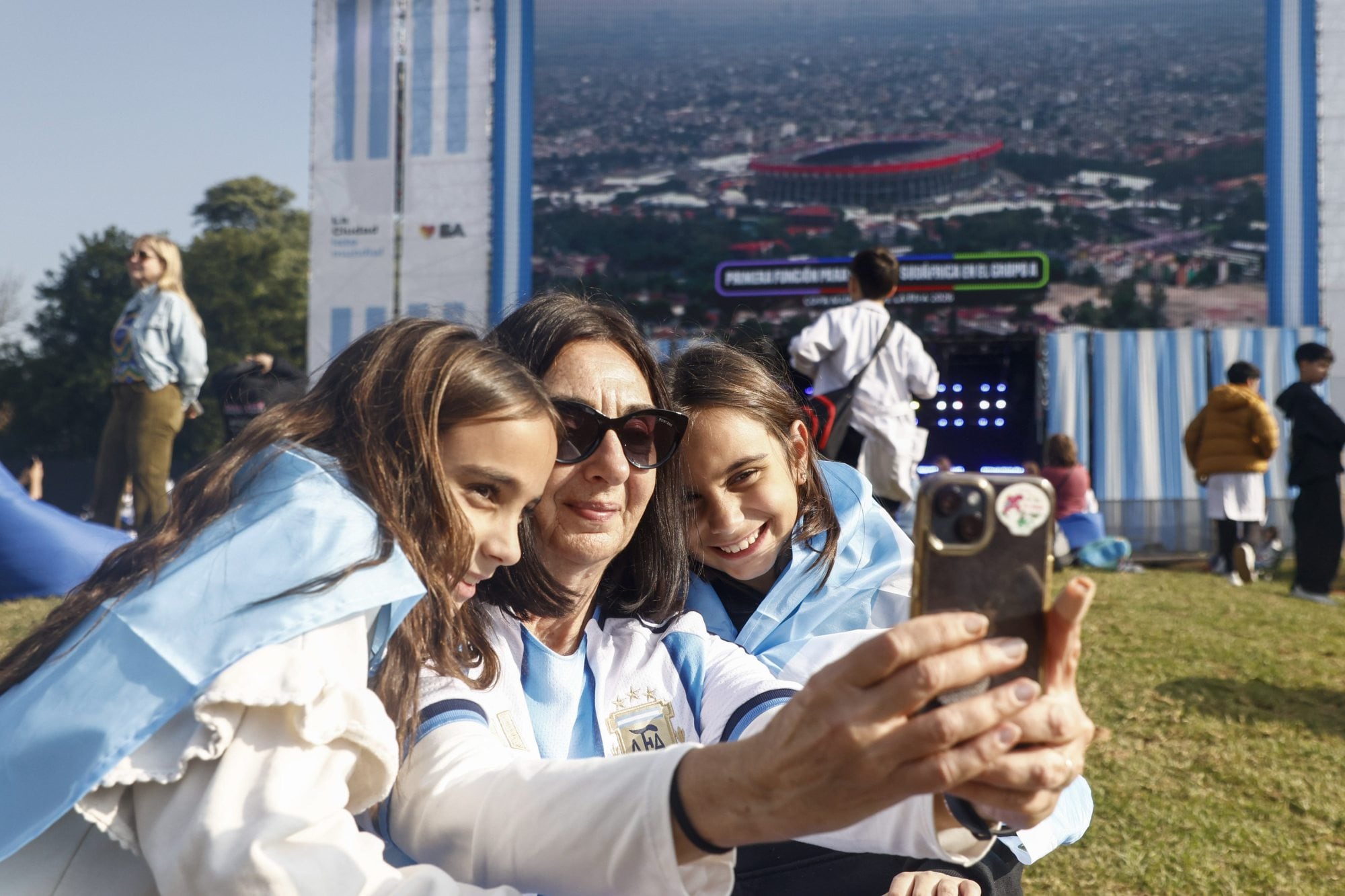 Mañana también se transmitirá en Plaza San Martín, en Retiro