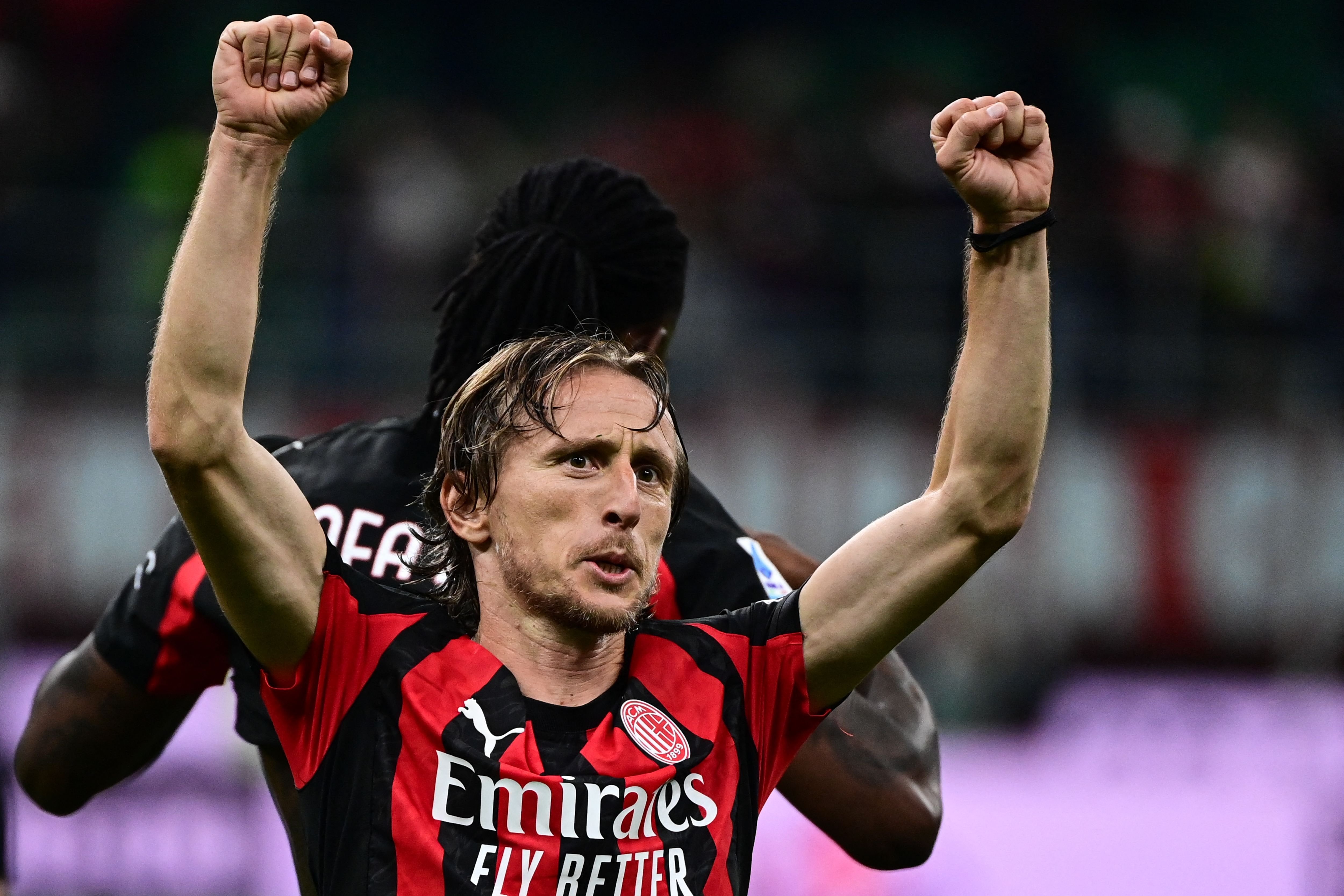 Luka Modric, estrella de Milan