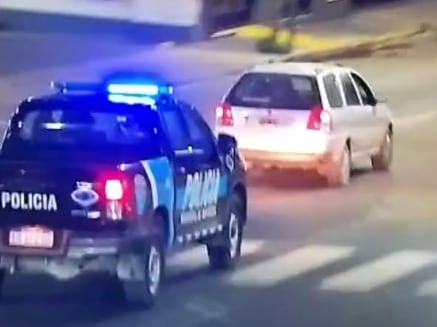 Tres detenidos tras una espectacular persecución por el robo de un auto en el conurbano