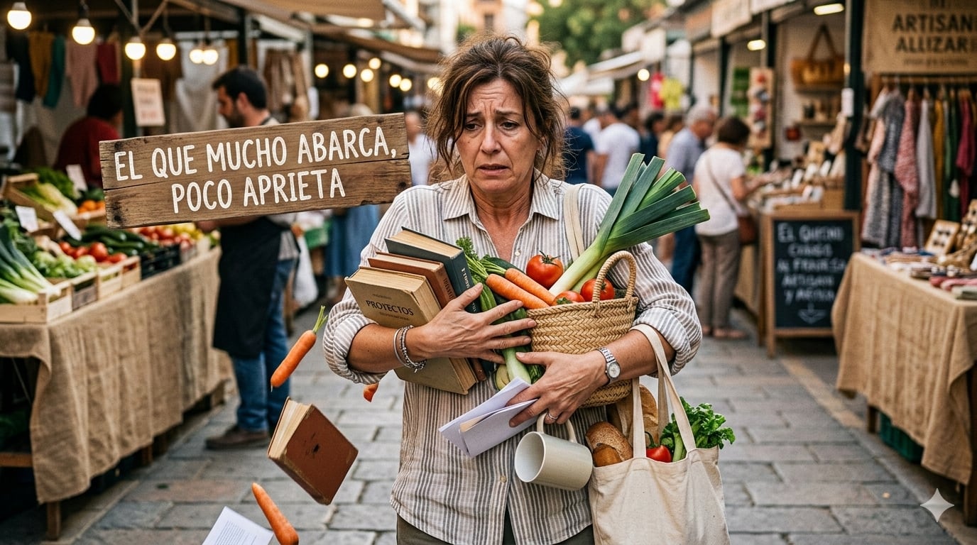 Cuál es el curioso origen del refrán popular “El que mucho abarca, poco aprieta”