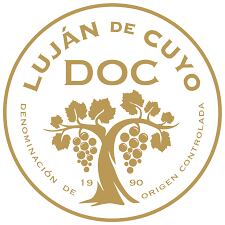 Sello que distingue a los vinos elaborados bajo la DOC Luján de Cuyo