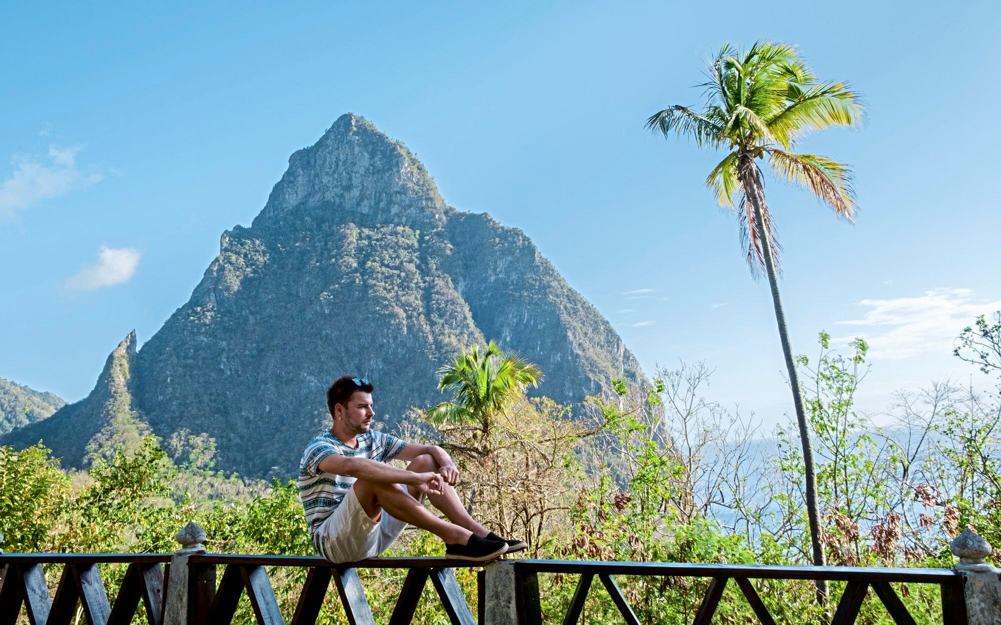 Santa Lucía se conoce como “la Helena del Caribe”