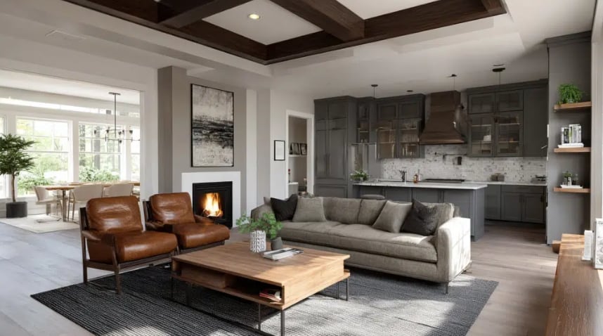 La tendencia apunta al greige, una mezcla equilibrada entre gris y beige que mantiene la luminosidad, reduce la sensación de frialdad y aporta mayor calidez a los ambientes