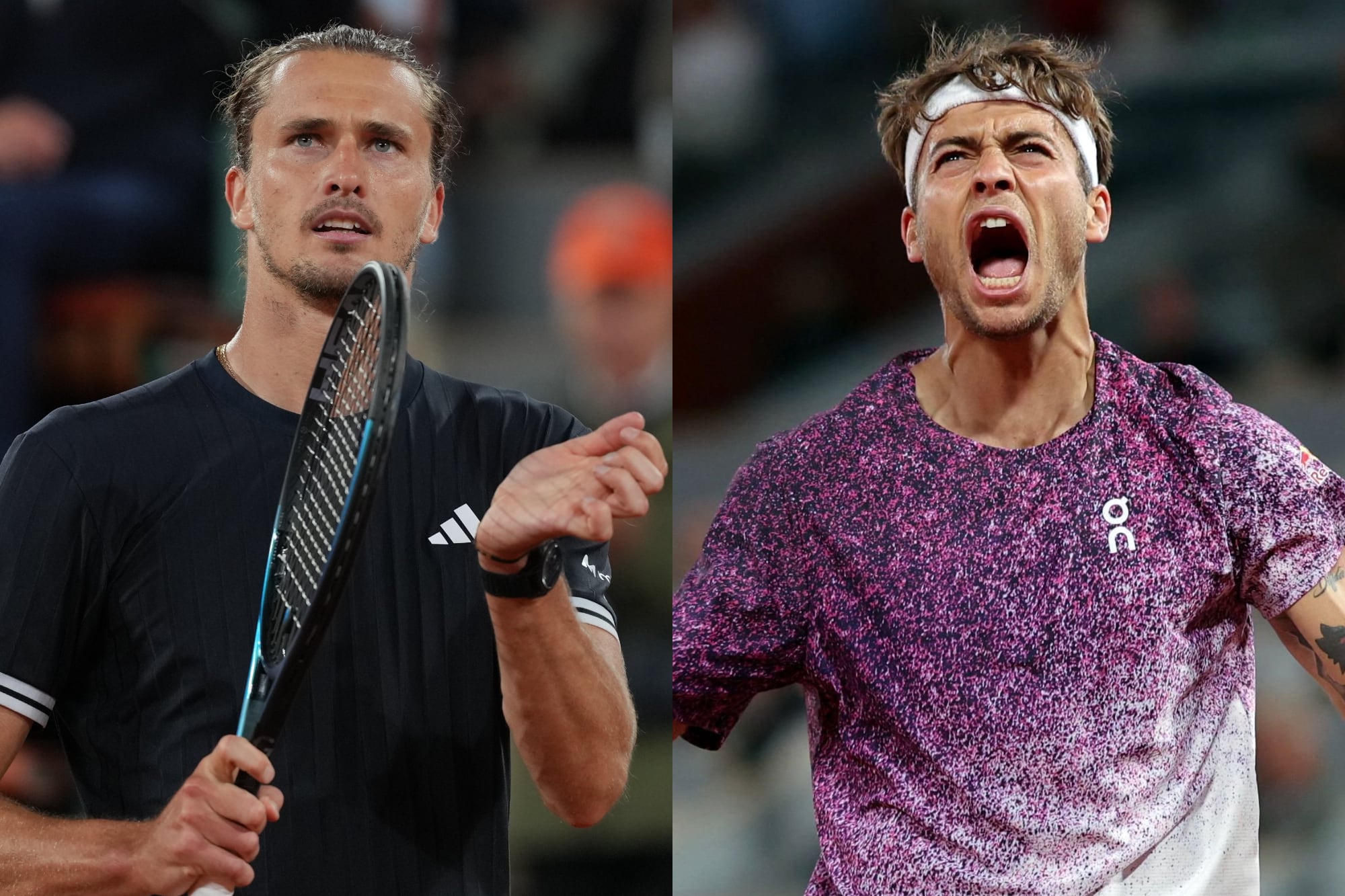 Alexander Zverev e Flavio Cobolli buscarão seu primeiro título de Grand Slam quando enfrentarem Roland Garros.