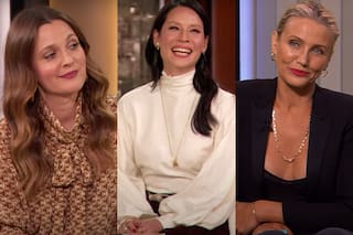 Con un holograma de Cameron Diaz, Drew Barrymore reunió a Los ángeles de Charlie