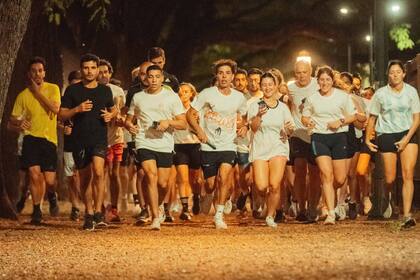 A correr y divertirse: la comunidad liderada por Diego Real tiene ya unos 500 miembros