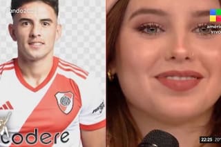 A Coty Romero le preguntaron si estaba en una relación con el futbolista de River Enzo Díaz y su respuesta sorprendió