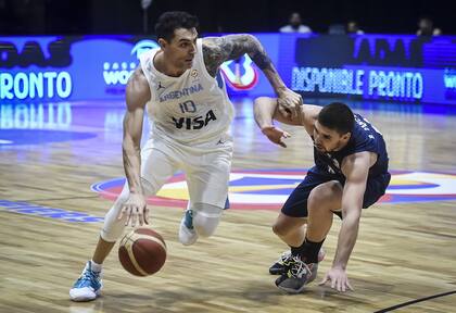 A Delfino le sobra calidad para destacarse en el nivel sudamericano: volvió sorpresivamente al seleccionado y se lució frente a Paraguay en el comienzo de la eliminatoria para el Mundial de 2023.