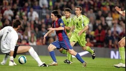 A diez años del golazo de Messi a Getafe, a lo Maradona