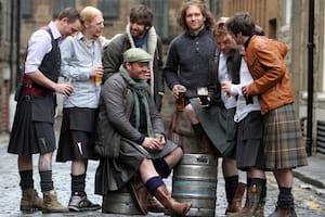 El kilt: orgullo de los hombres escoceses que trasciende la cuestión de género