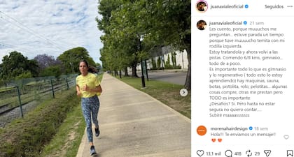 A finales del 2025 Juana Viale tuvo un lesión en la rodilla que le impidió continuar con sus entrenamientos; cuatro meses después, está lista para otra competencia