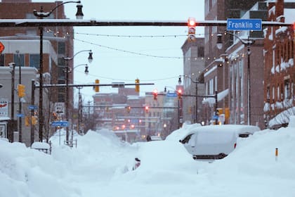 A fines de 2022, Buffalo tuvo severas complicaciones debido al impacto de una tormenta invernal