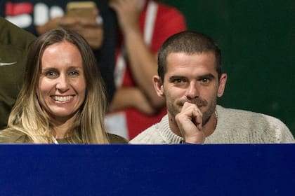 Hace dos semanas, Gago disfrutó del Argentina Open en el Lawn Tennis Club, junto a su esposa, la ex tenista Gisela Dulko