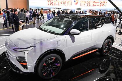 Hengchi 5. Primer modelo EV de Evergrande, que sin vender vale US$87.000 millones