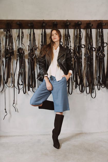 A Inés la "descubrieron" a los 16 años, cuando estaba de vacaciones en Punta del Este. Y desde entonces no paró de trabajar